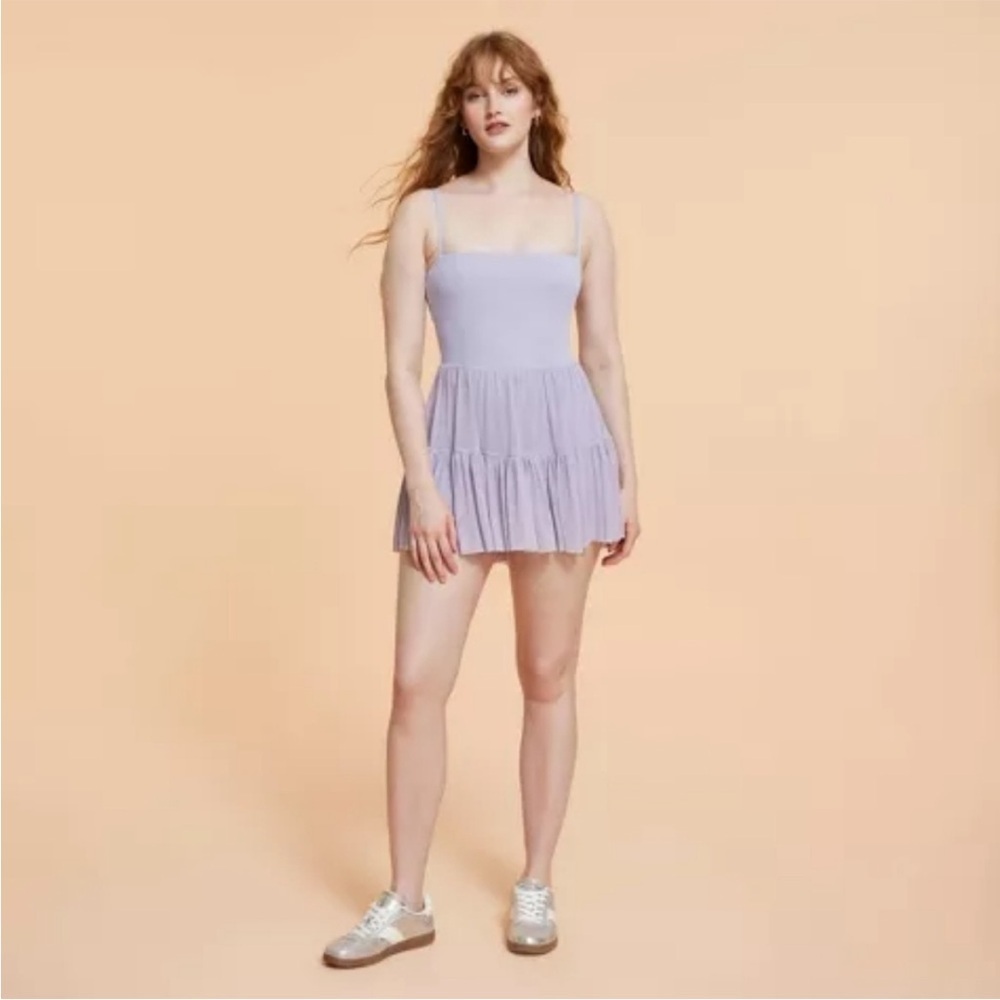 Blogilates Women’s Ballerina Lavender Active Dress Size XS NWT - Picture 2 of 6